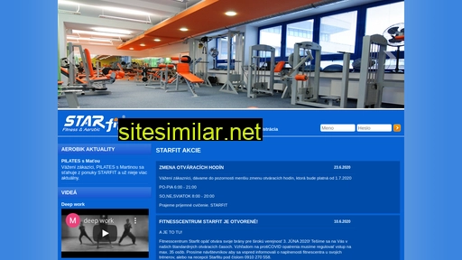 starfit.sk alternative sites