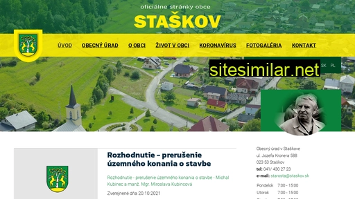 staskov.sk alternative sites