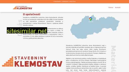 stavebniny-klemostav.sk alternative sites