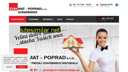 stavmatpp.sk alternative sites