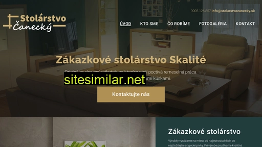 stolarstvocanecky.sk alternative sites