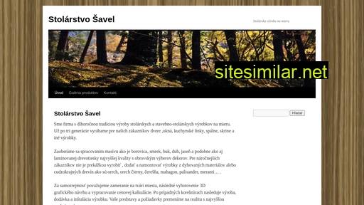stolarstvosavel.sk alternative sites