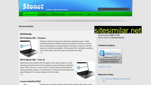 stonet.sk alternative sites