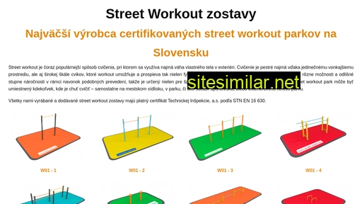 streetworkout.sk alternative sites