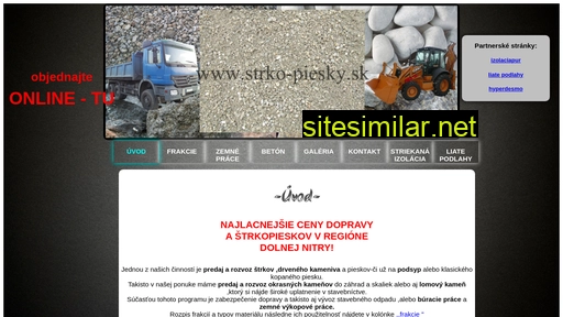 strko-piesky.sk alternative sites