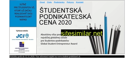 student-podnikatel.sk alternative sites