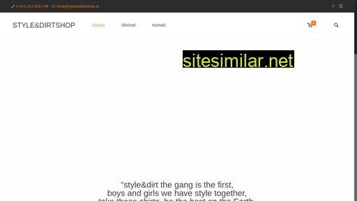 styleanddirtshop.sk alternative sites