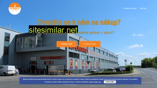 supermarketkonrad.sk alternative sites