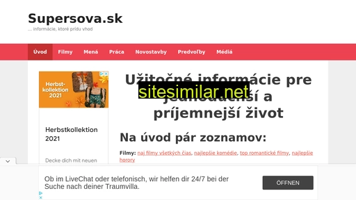 supersova.sk alternative sites