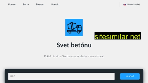 svetbetonu.sk alternative sites