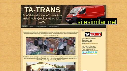 tatrans.sk alternative sites