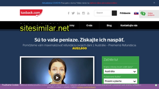 taxbackslovakia.sk alternative sites