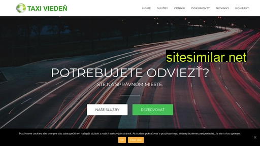 taxivieden.sk alternative sites