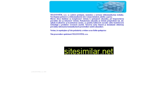 telesystem.sk alternative sites