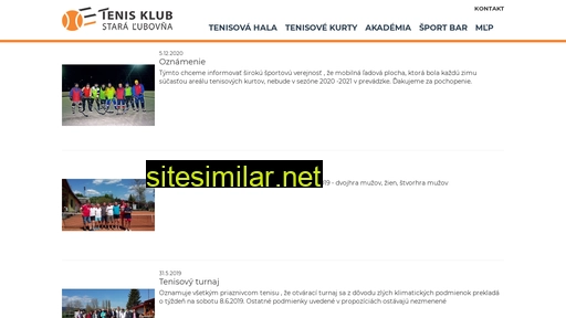 tenislubovna.sk alternative sites