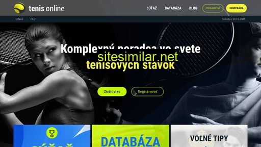 tenisonline.sk alternative sites