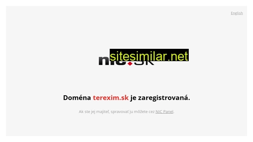 terexim.sk alternative sites