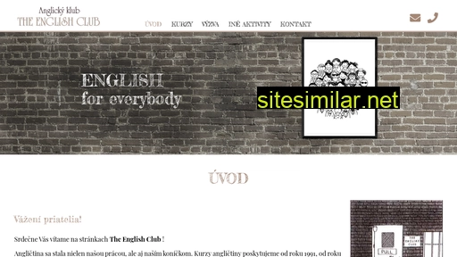 theenglishclub.sk alternative sites