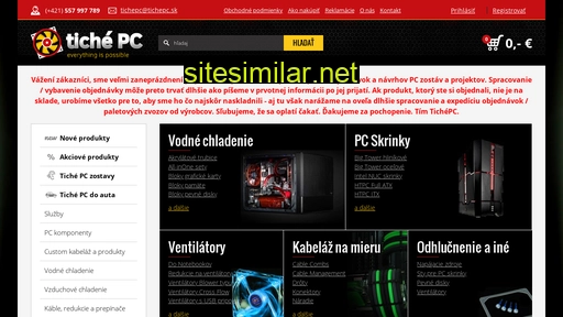 tichepc.sk alternative sites