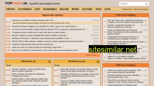topdnes.sk alternative sites