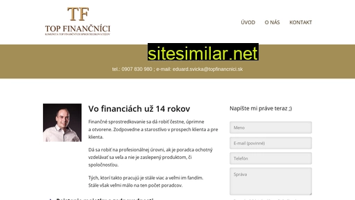 topfinancnici.sk alternative sites