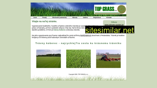 topgrass.sk alternative sites