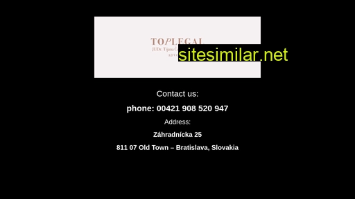 toplegal.sk alternative sites