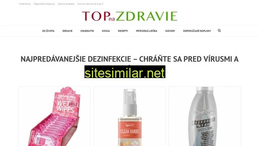 topnazdravie.sk alternative sites