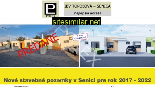 Topolova-senica similar sites