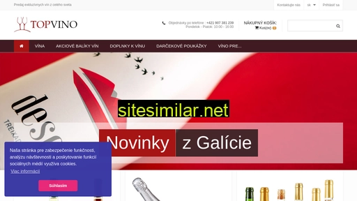 topvino.sk alternative sites