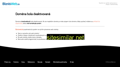 toraslovakia.sk alternative sites