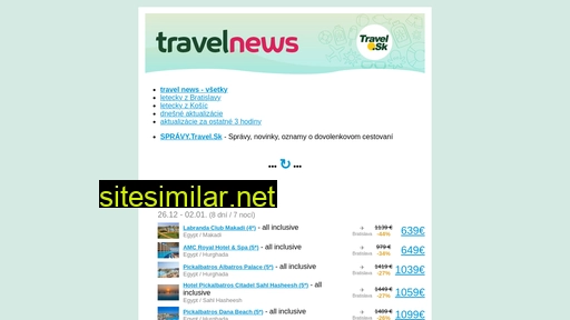 travelnews.sk alternative sites