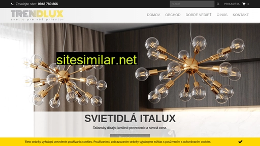 trendlux.sk alternative sites