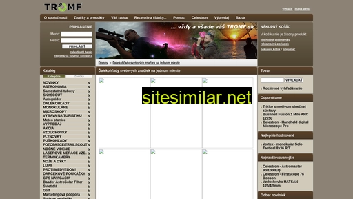 tromf.sk alternative sites