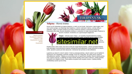 Tulipany similar sites