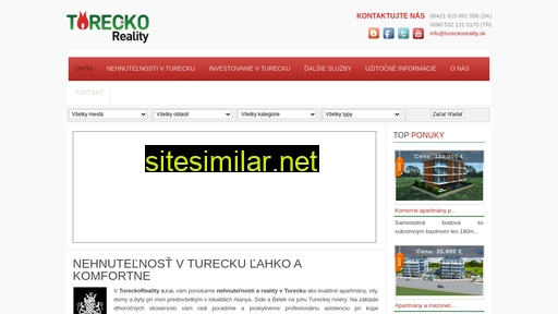 tureckoreality.sk alternative sites