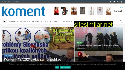 tyzdennikkoment.sk alternative sites