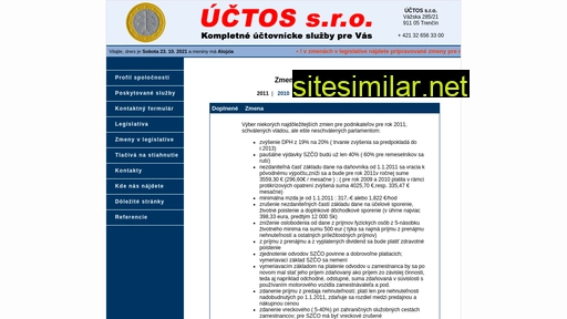 uctos.sk alternative sites