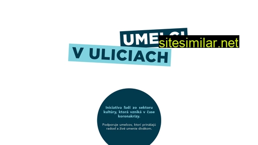 umelcivuliciach.sk alternative sites