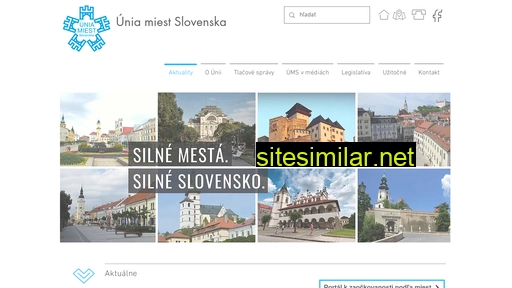 uniamiest.sk alternative sites
