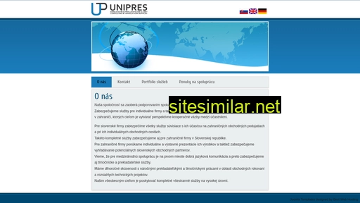 unipres.sk alternative sites