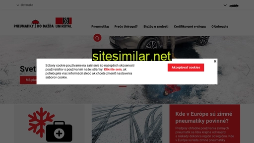 uniroyal.sk alternative sites