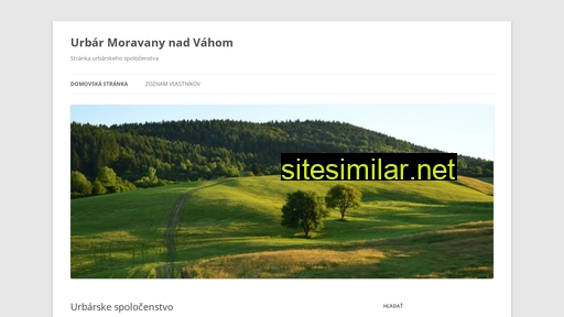 urbarmoravany.sk alternative sites