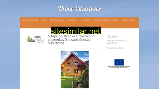 urbarvikartovce.sk alternative sites