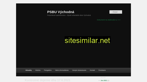 urbarvychodna.sk alternative sites