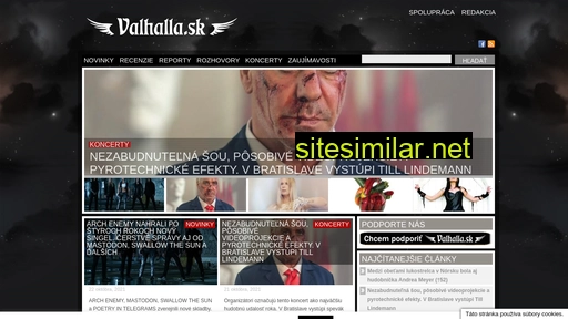 valhalla.sk alternative sites