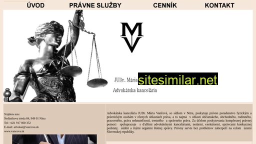 vancova.sk alternative sites