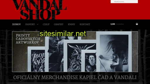 vandalshop.sk alternative sites