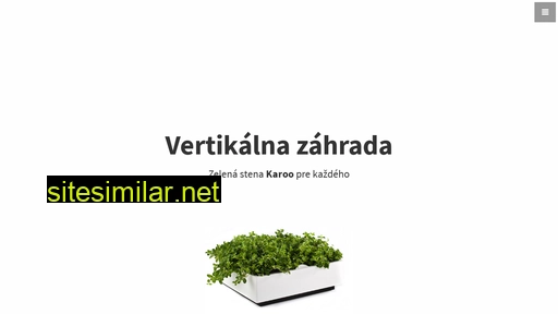 vertikalnazahrada.sk alternative sites