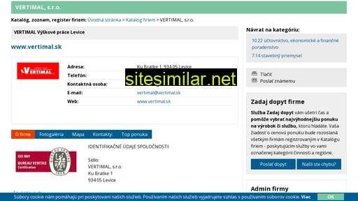 vertimal.sk alternative sites